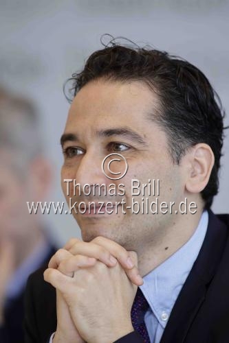 Kolumbianische Dirigent Andrés Orozco-Estrada wurde als übernimmt als Kölner Generalmusikdirektor und Gürzenich Kapellmeister im Historischen Rathaus der Stadt Köln vorgestellt (© Thomas Brill)